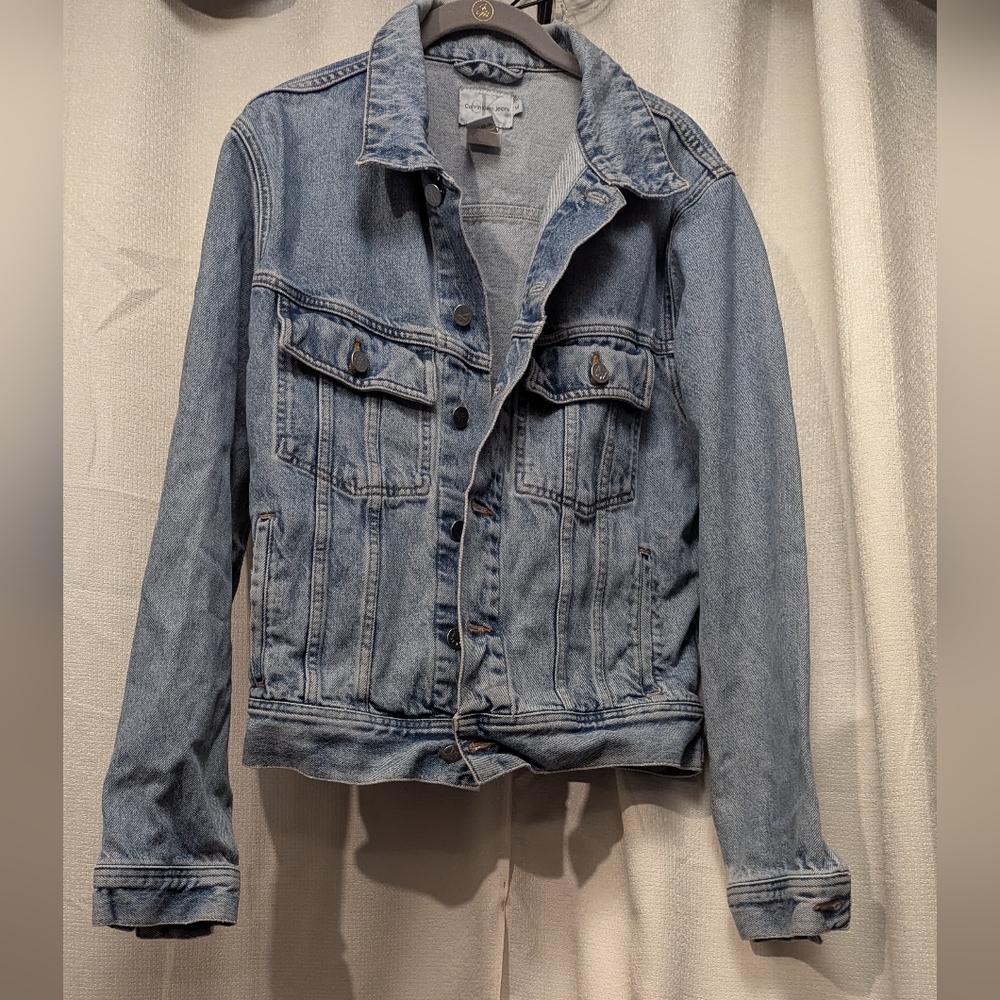 CK  Light Blue Denim Jacket 3T 306